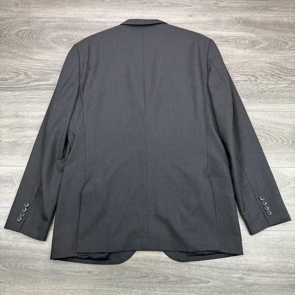 J Crew Loro Piana Blazer Mens 42R Charcoal Gray Ludlow Italian Wool Sport Coat
